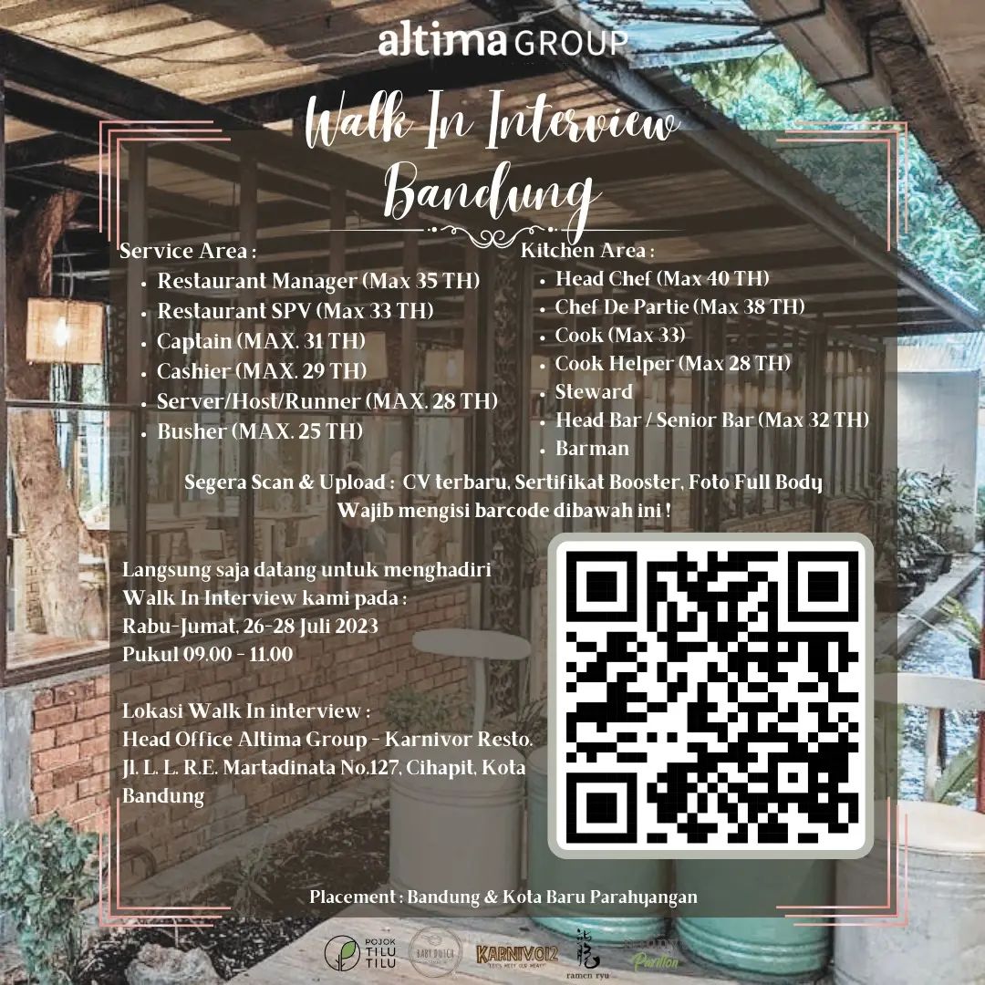 INFO LOWONGAN PEKERJAAN