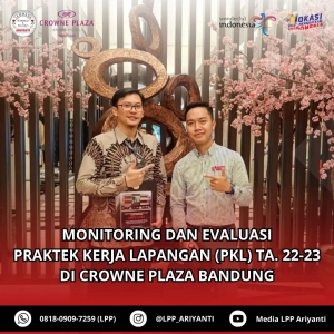 MONITORING &amp; EVALUASI PRAKTEK KERJA LAPANGAN(PKL) TA.2022-2023